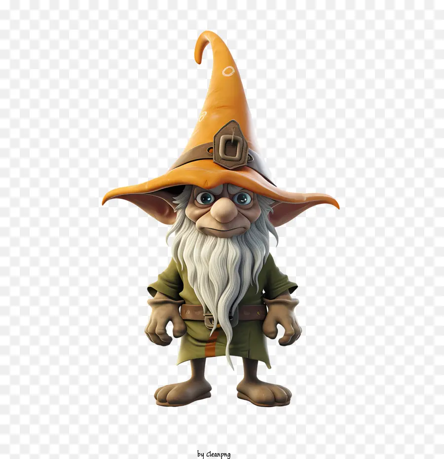 Sorcier D'halloween，Gnome PNG