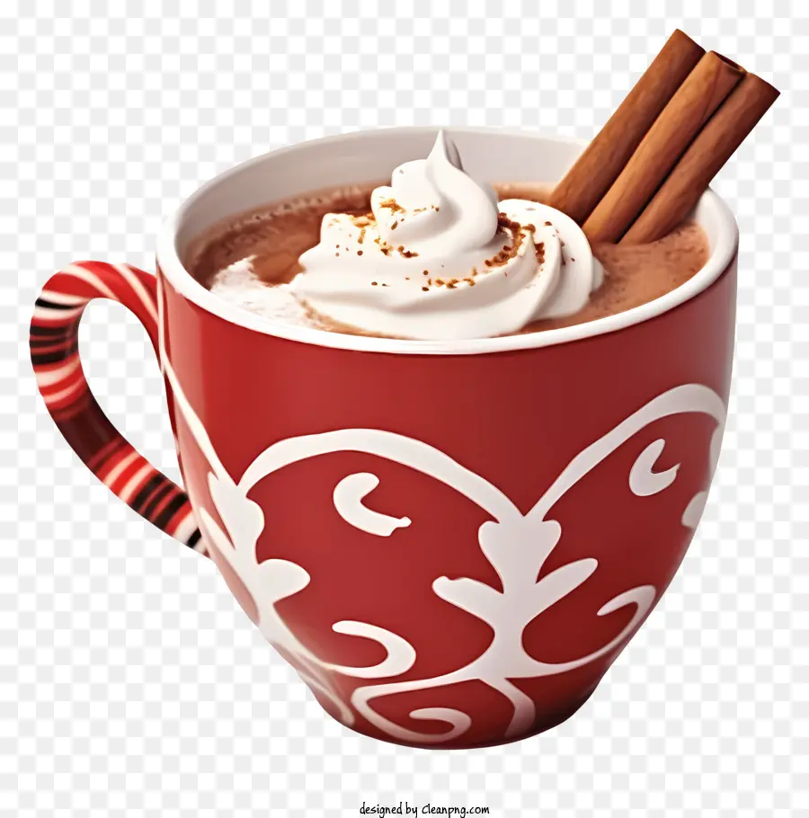 Rouge Mug，Modèle Blanc PNG