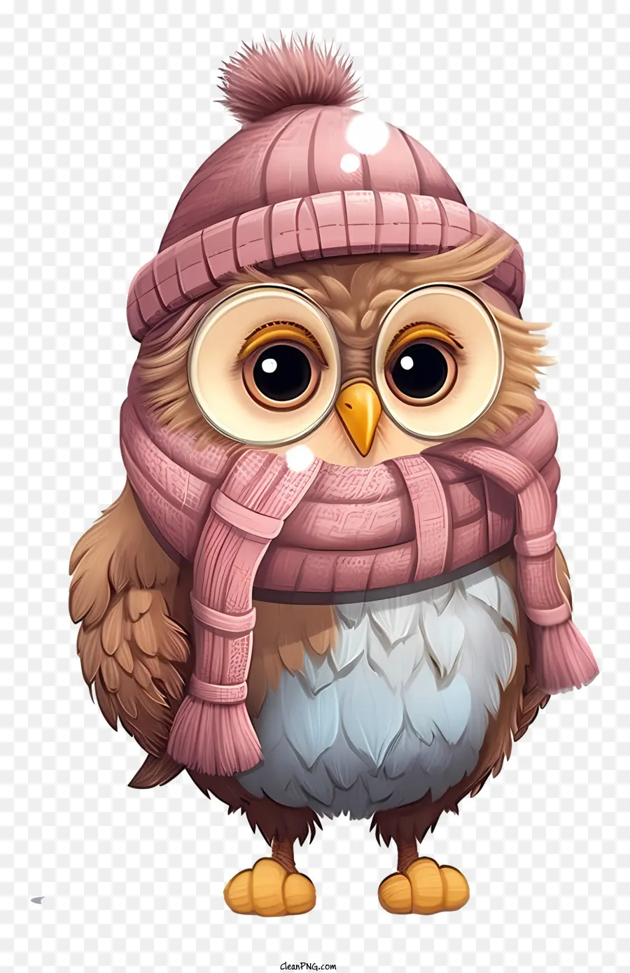 Mignon De Hibou，Hibou De Brown PNG