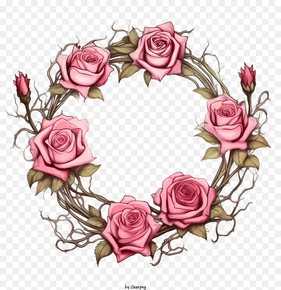 Rose Couronne，Rose PNG