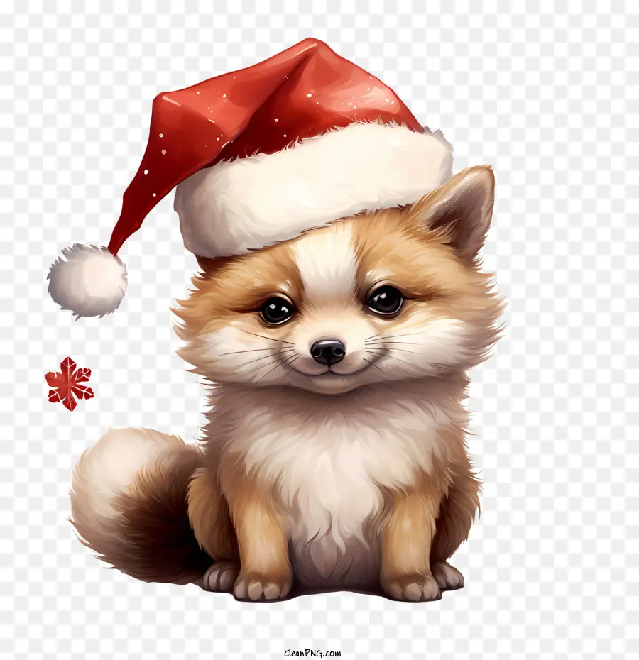 Fox De Noël，Mignon PNG