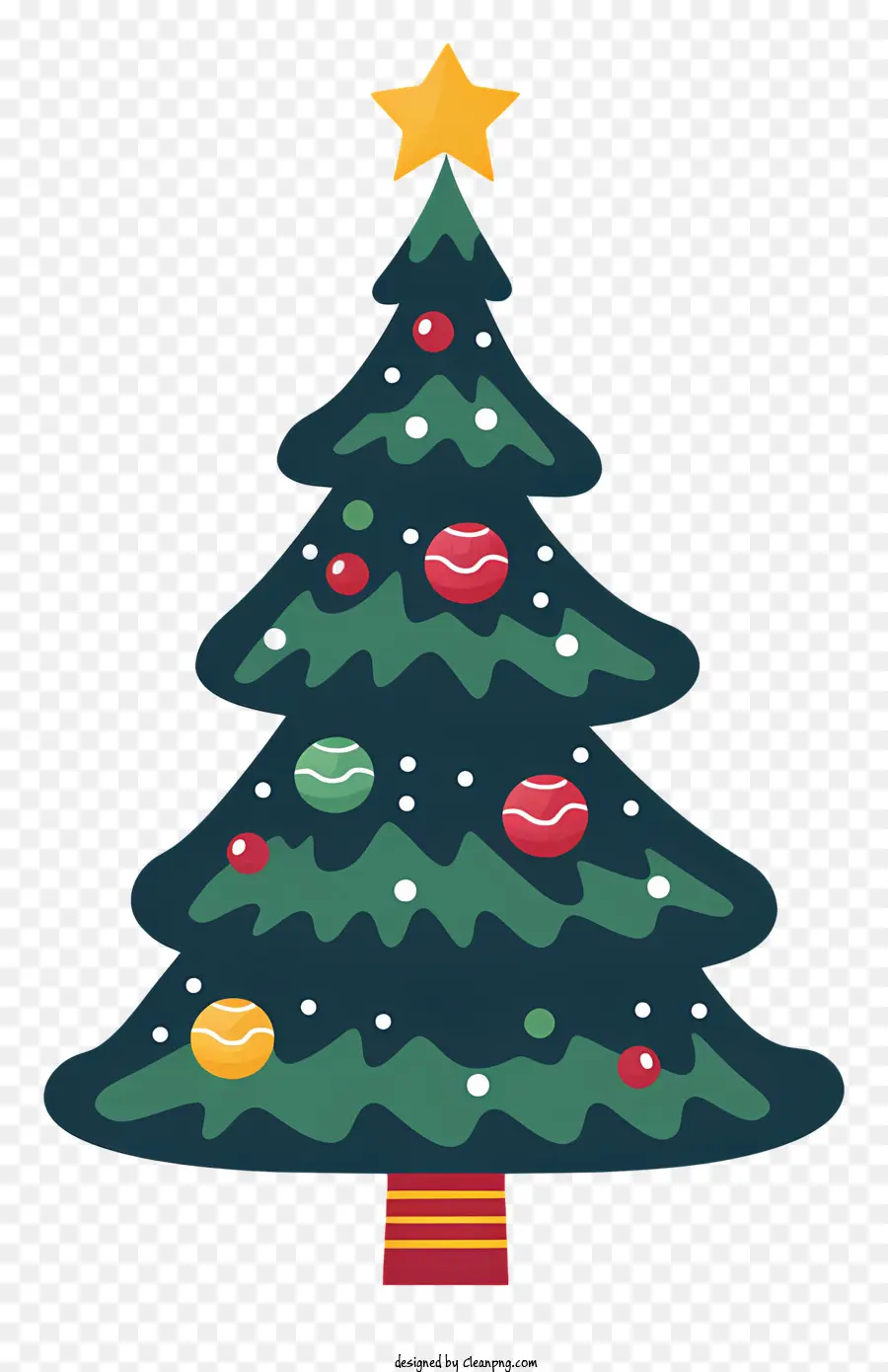 Arbre De Noël，Étoile PNG