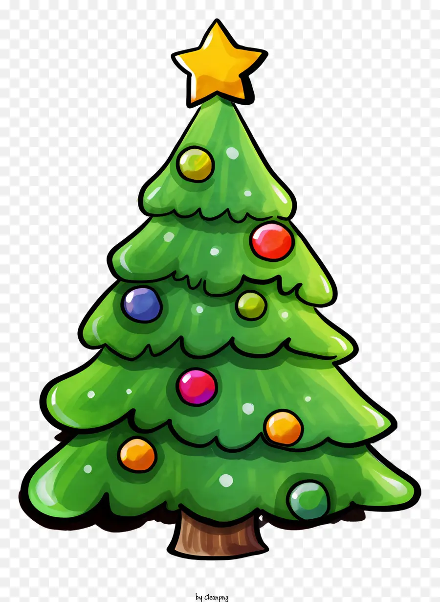 Décoration D'arbre De Noël，Des Décorations De Noël PNG
