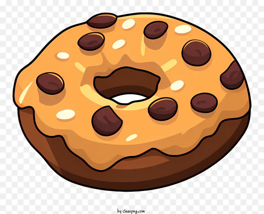 Donut，Paillettes PNG