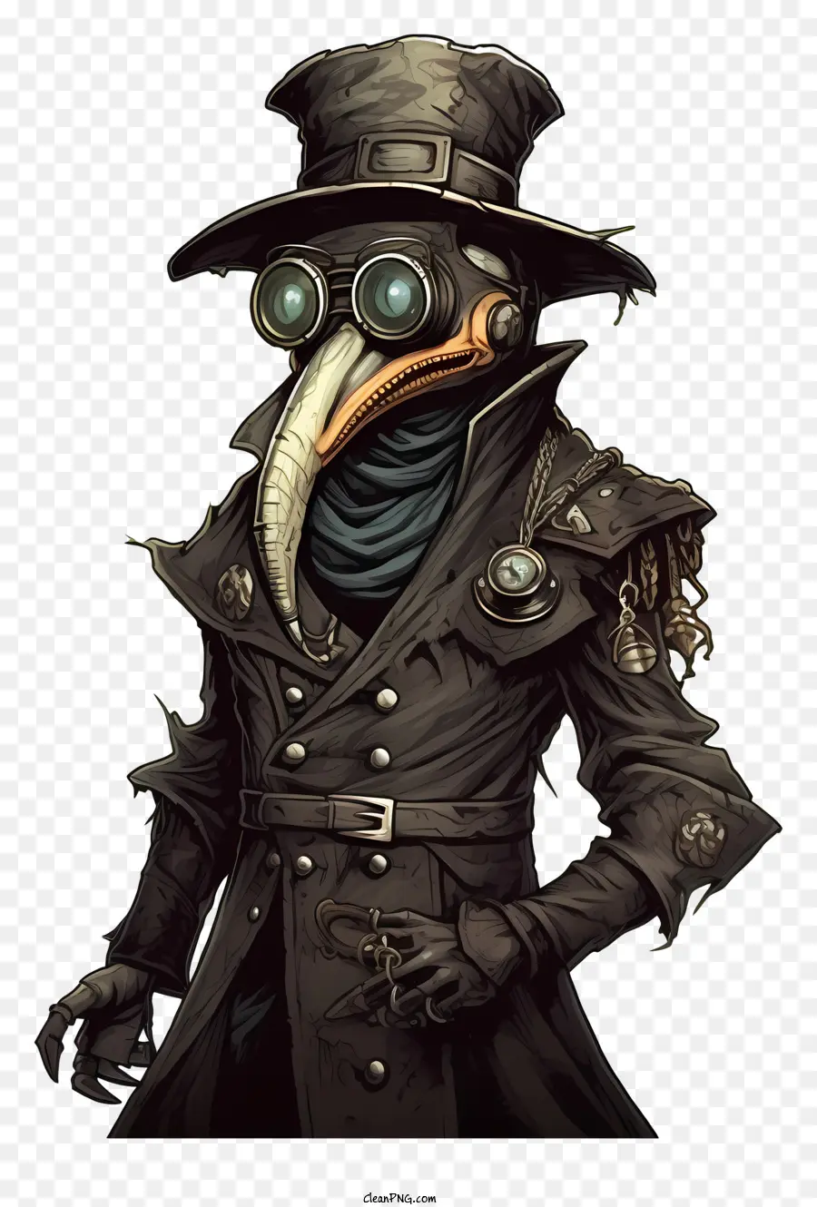 Déguisement Steampunk，Docteur De La Peste PNG