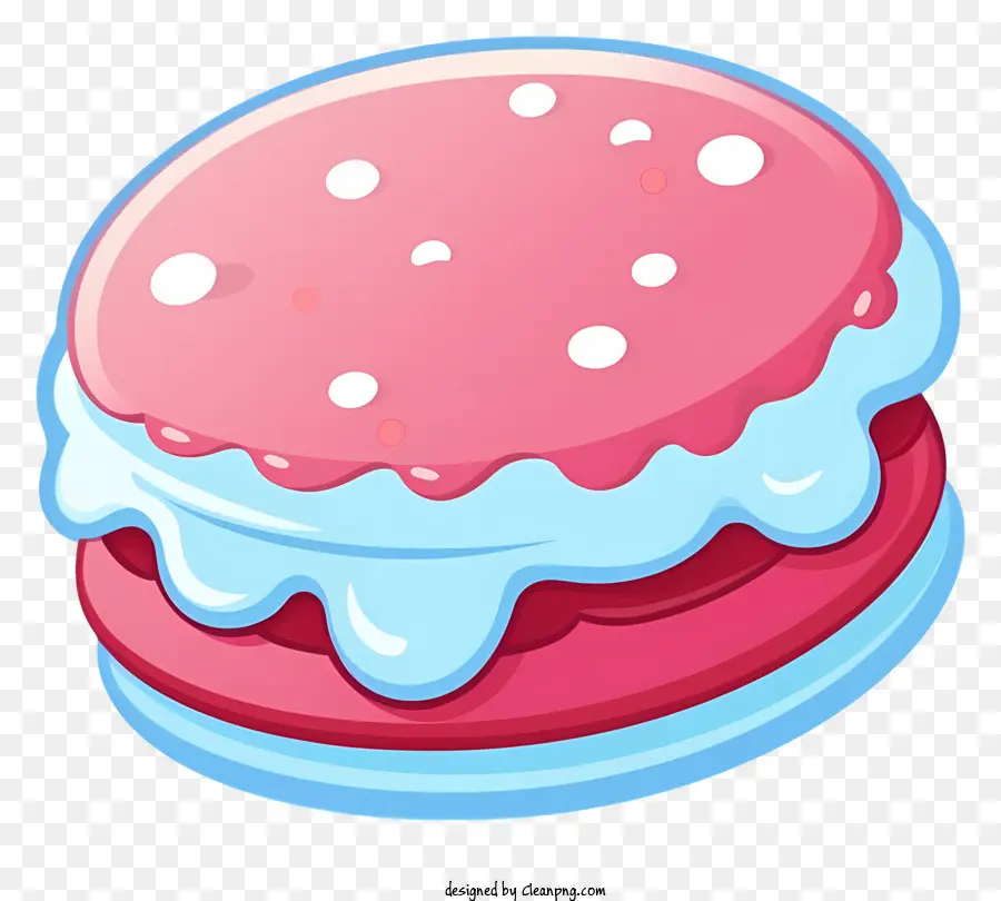 Petit Gâteau，Gâteau Rose PNG