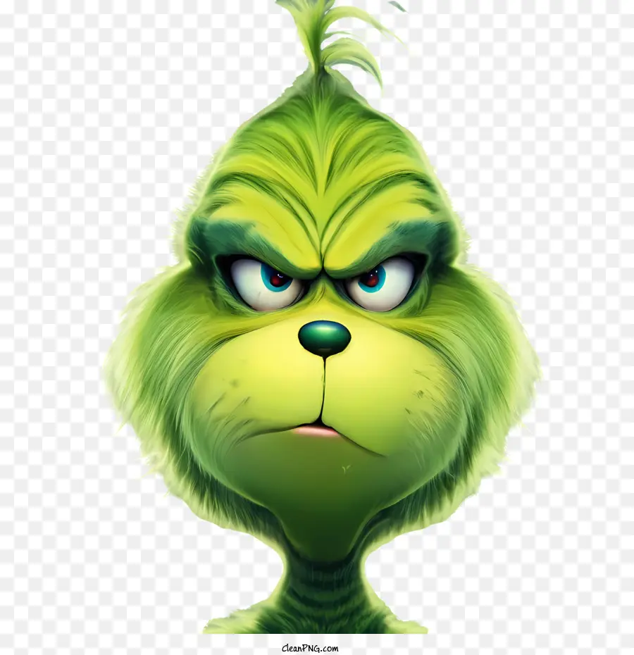 Grinch De Noël，Grincheux PNG