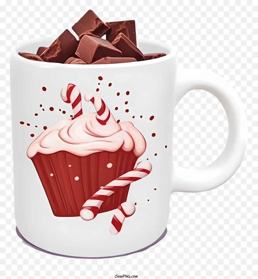 Tasse，Gâteau Au Chocolat PNG