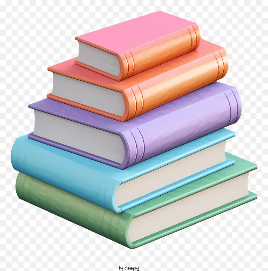 Livres，Pile De Livres PNG