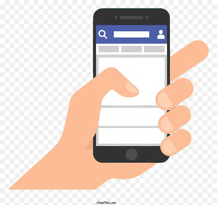 Application Facebook，Smartphone PNG