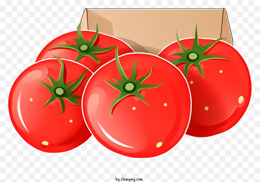 Des Tomates Bien Mûres，Sac De Papier Brun PNG