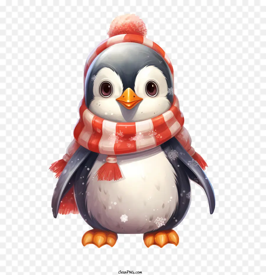 Pingouin De Noël，Manchot PNG