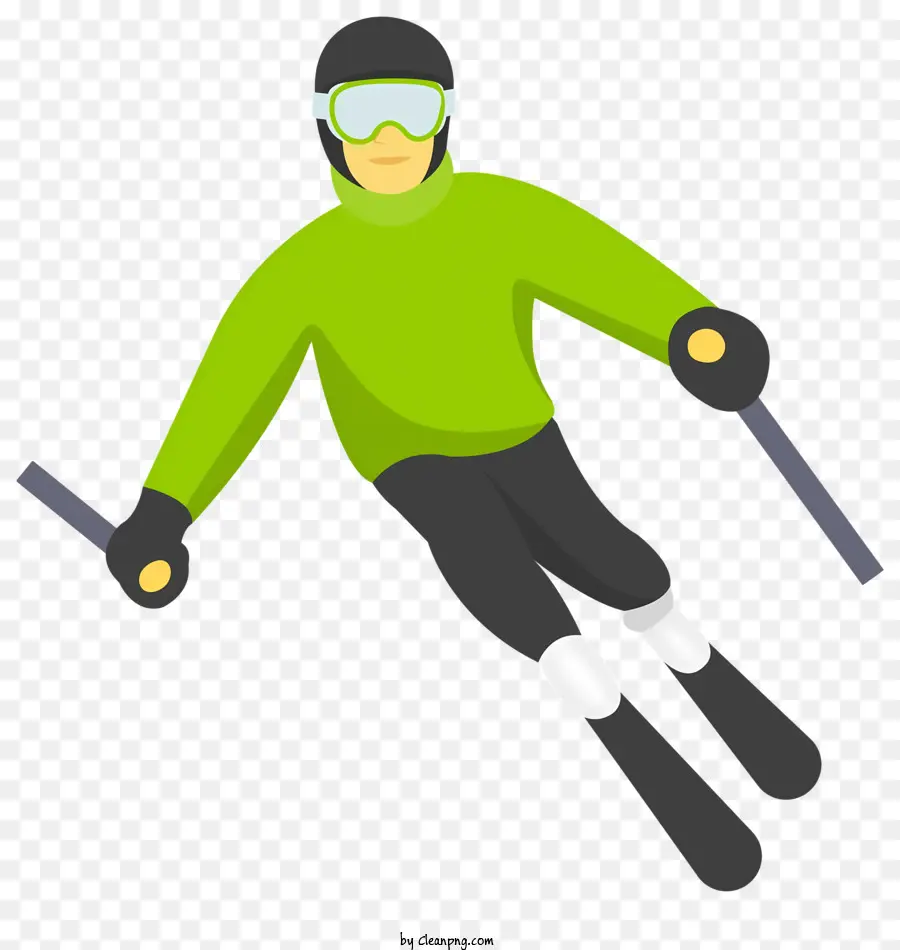 Skieur，Ski PNG