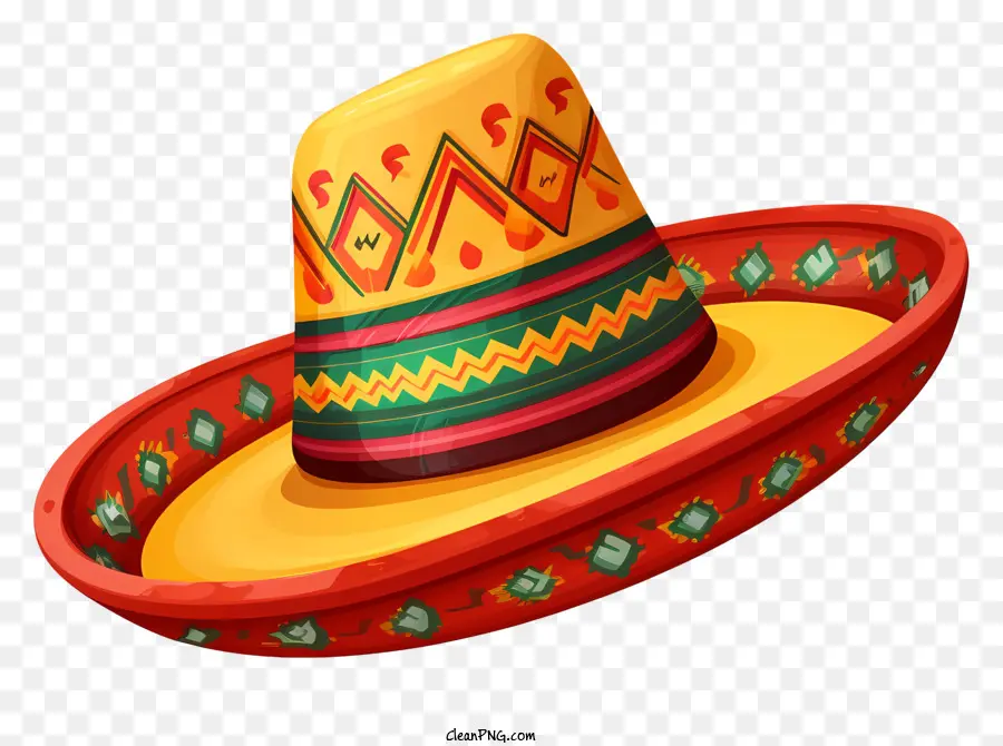 Chapeau Mexicain，La Culture Mexicaine PNG