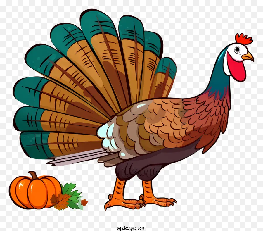 Dinde De Thanksgiving，Dessin Animé Turquie PNG