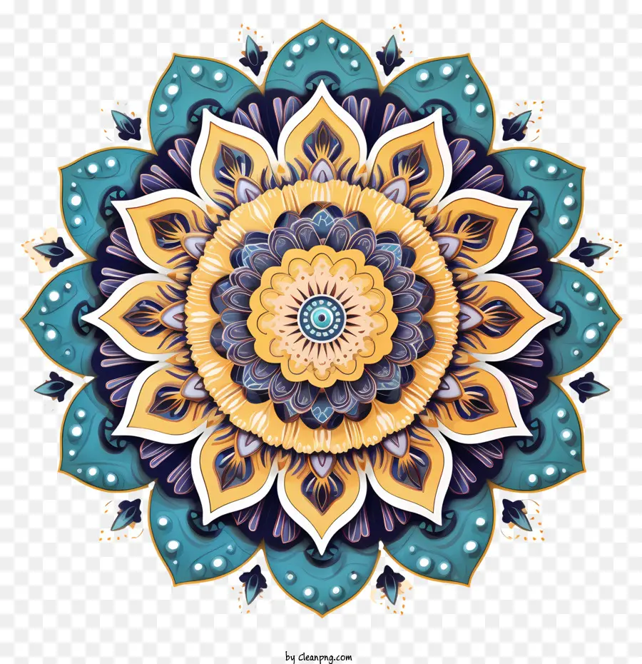 Mandala，Conception Circulaire PNG