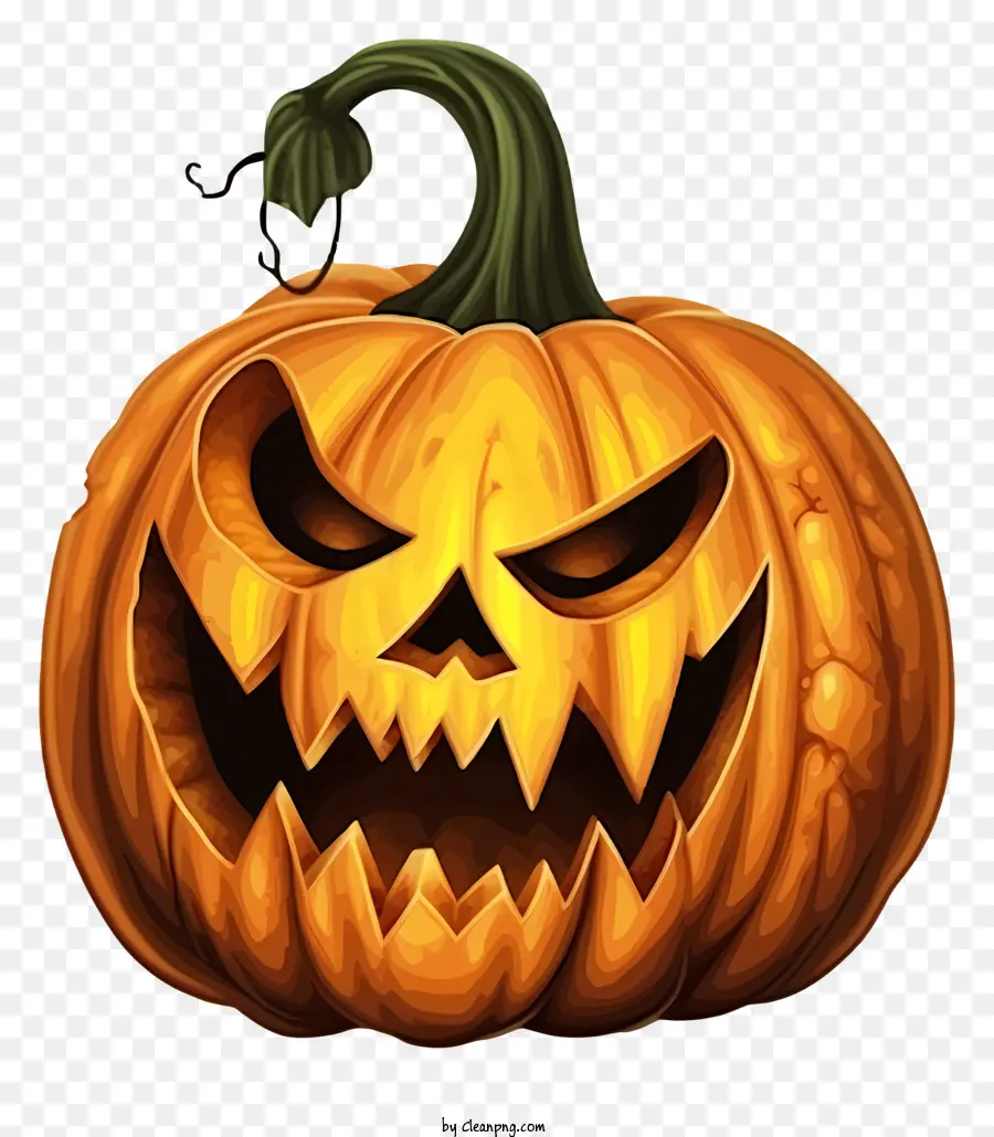 Citrouille D'halloween，Citrouille Noire PNG