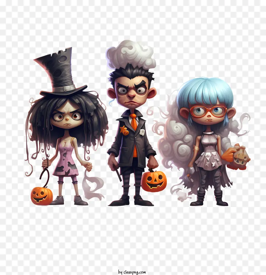 Fête D'halloween，Personnages PNG