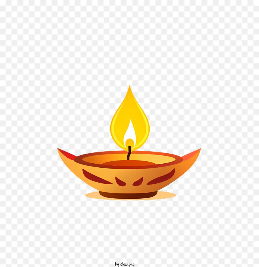 Lampe De Diwali，Lampe à Huile PNG