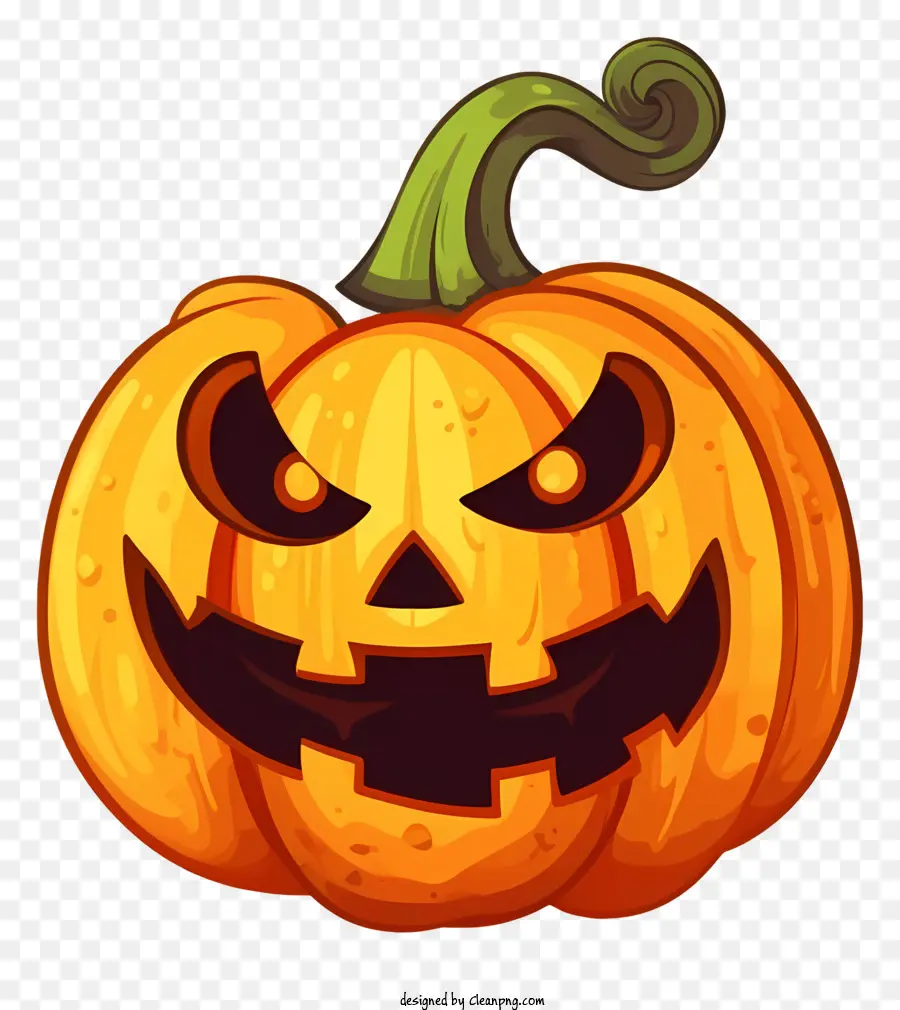 Citrouille D'halloween，Effrayant Visage PNG