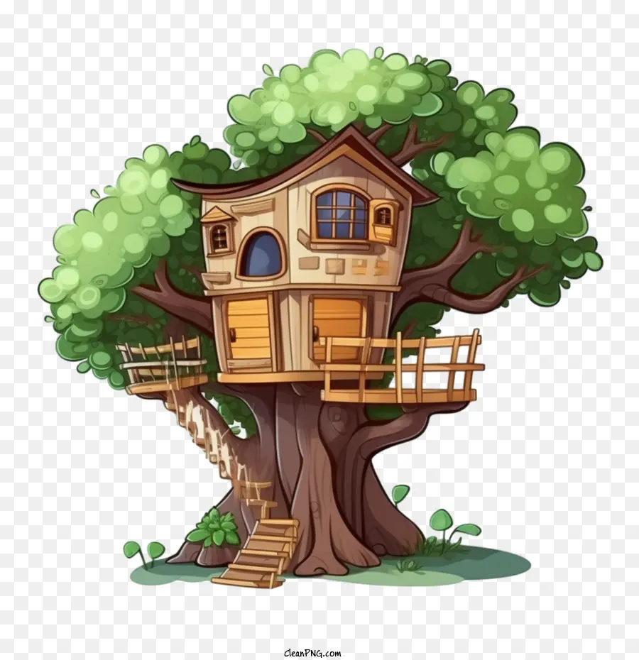 La Maison De L'arbre，Cabane Dans Les Arbres PNG