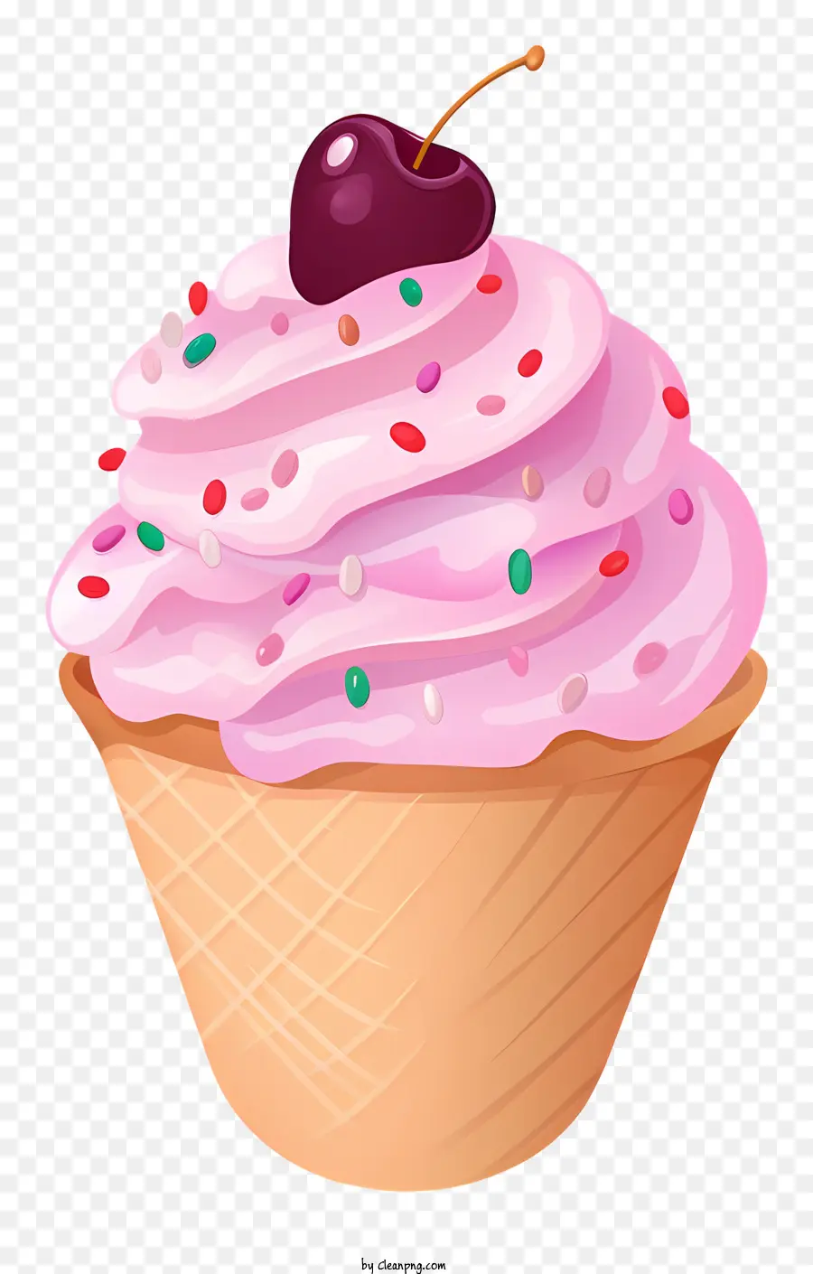 Cupcake，Rose Cupcake PNG