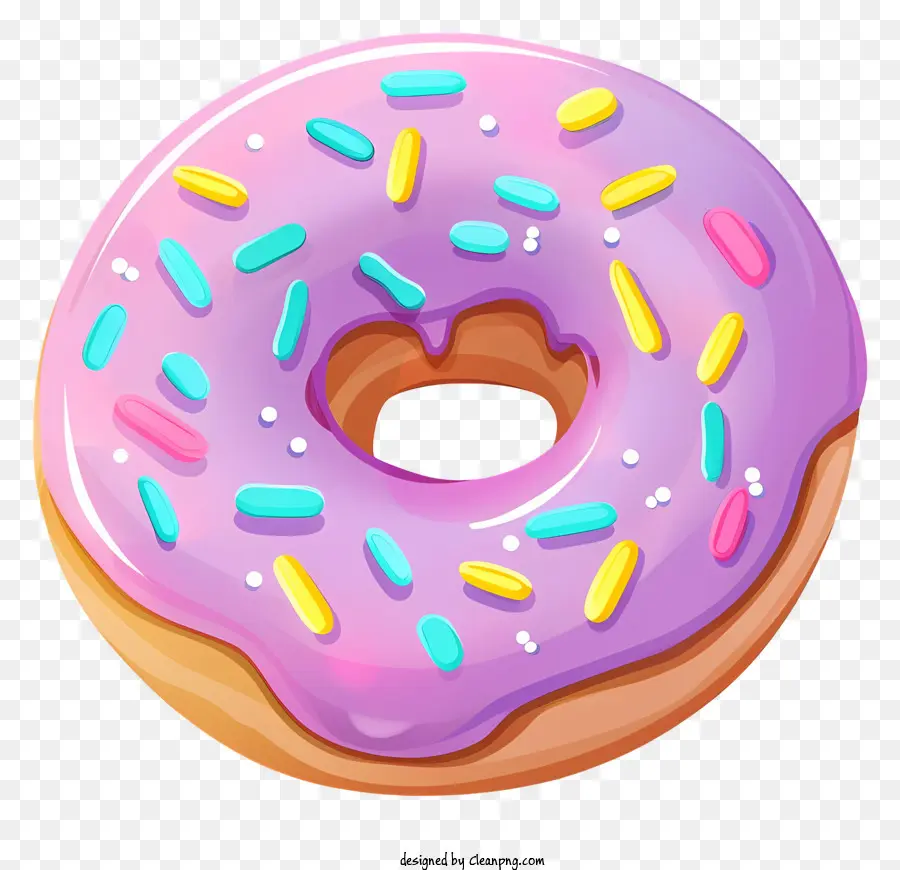 Donut，Paillettes PNG