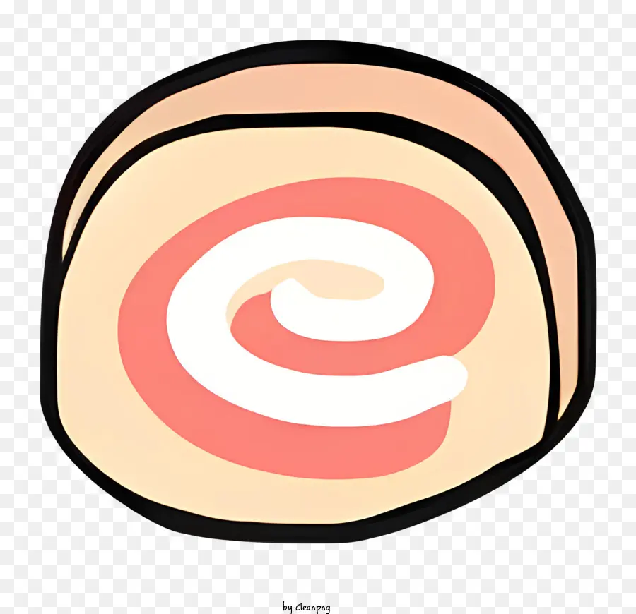 La Pâtisserie，Conception En Spirale PNG