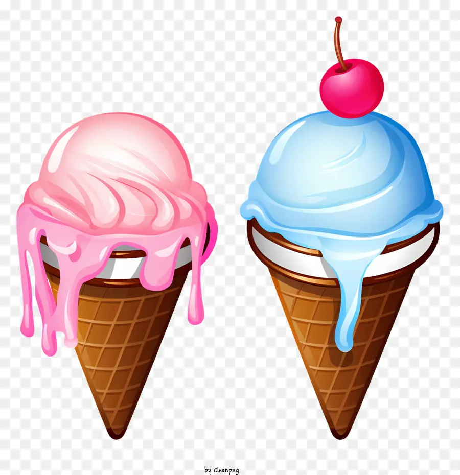 Cornets De Glace，Glace PNG