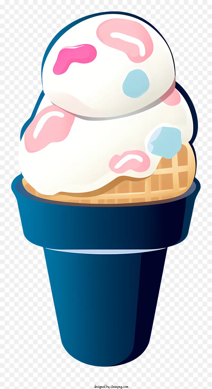 Glace Vanille，Glace PNG