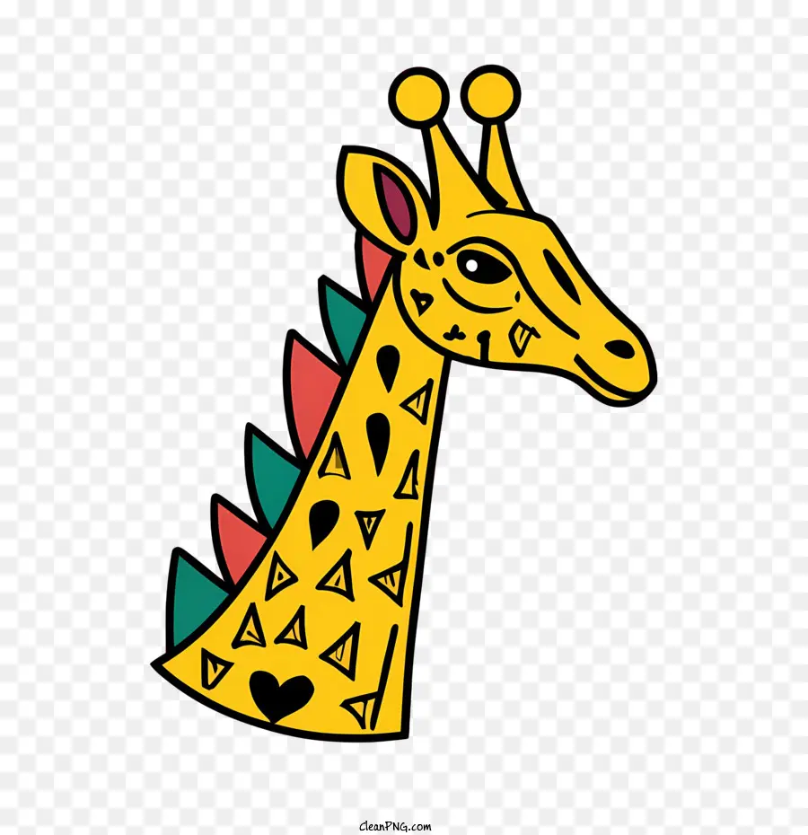 Dessin Animé Girafe，Girafe PNG