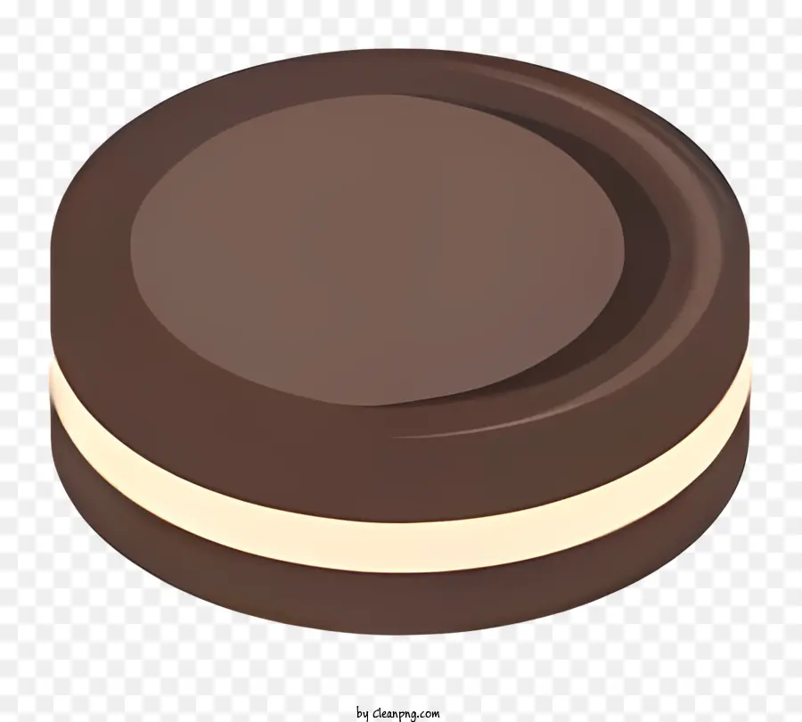 Cupcake Chocolat，Blanc Tourbillon PNG