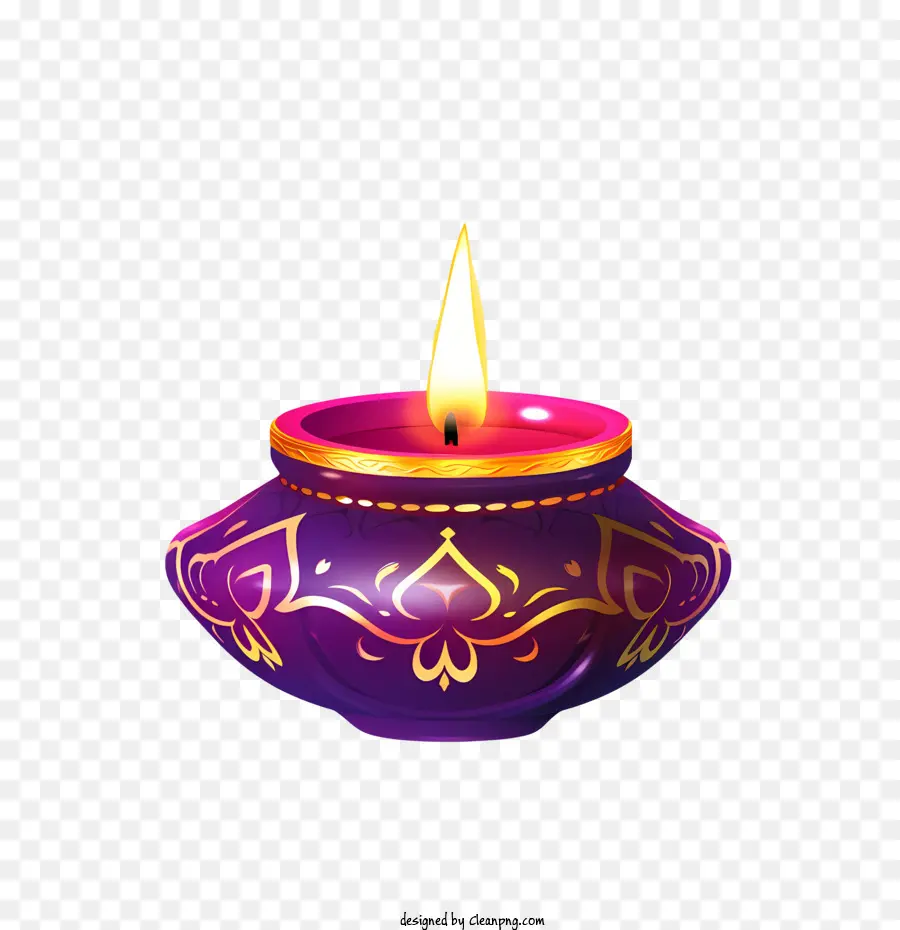 Diwali Lampe，Lampe PNG