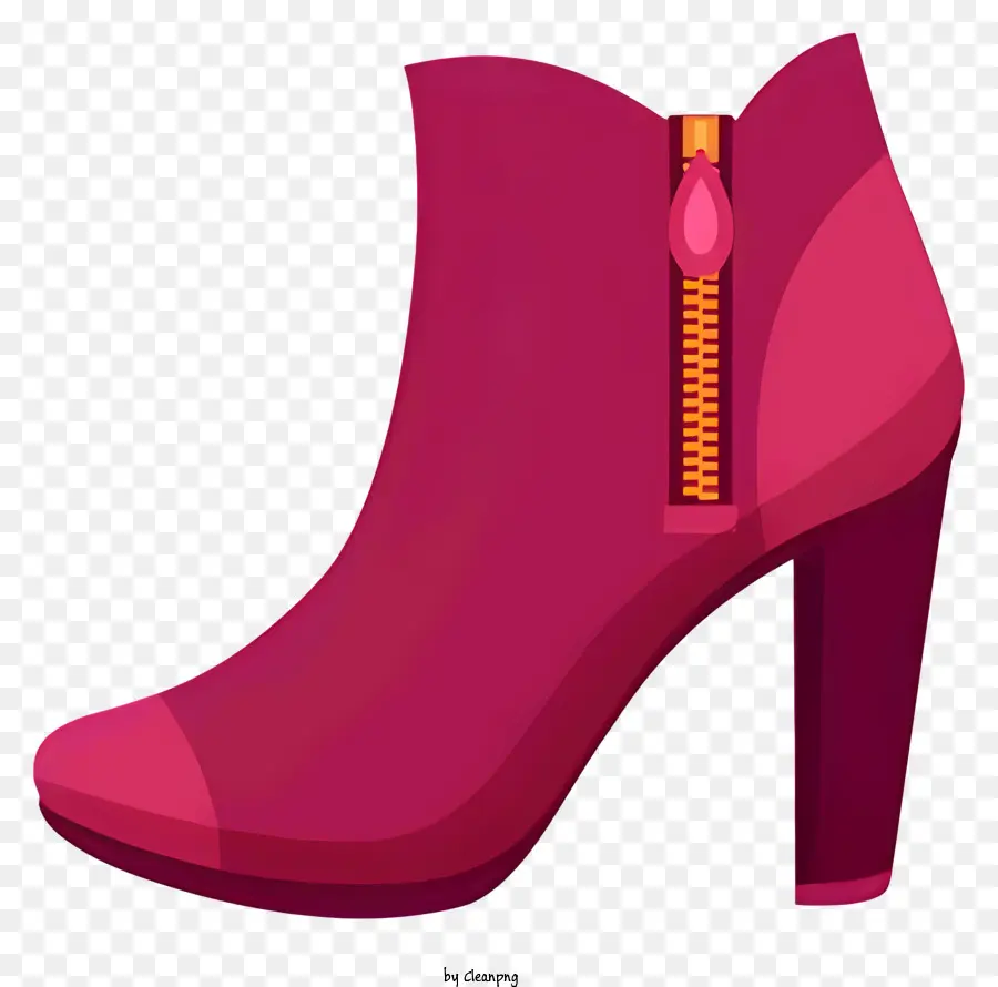 Bottes De Cheville Rose，Bottines à Glissière PNG