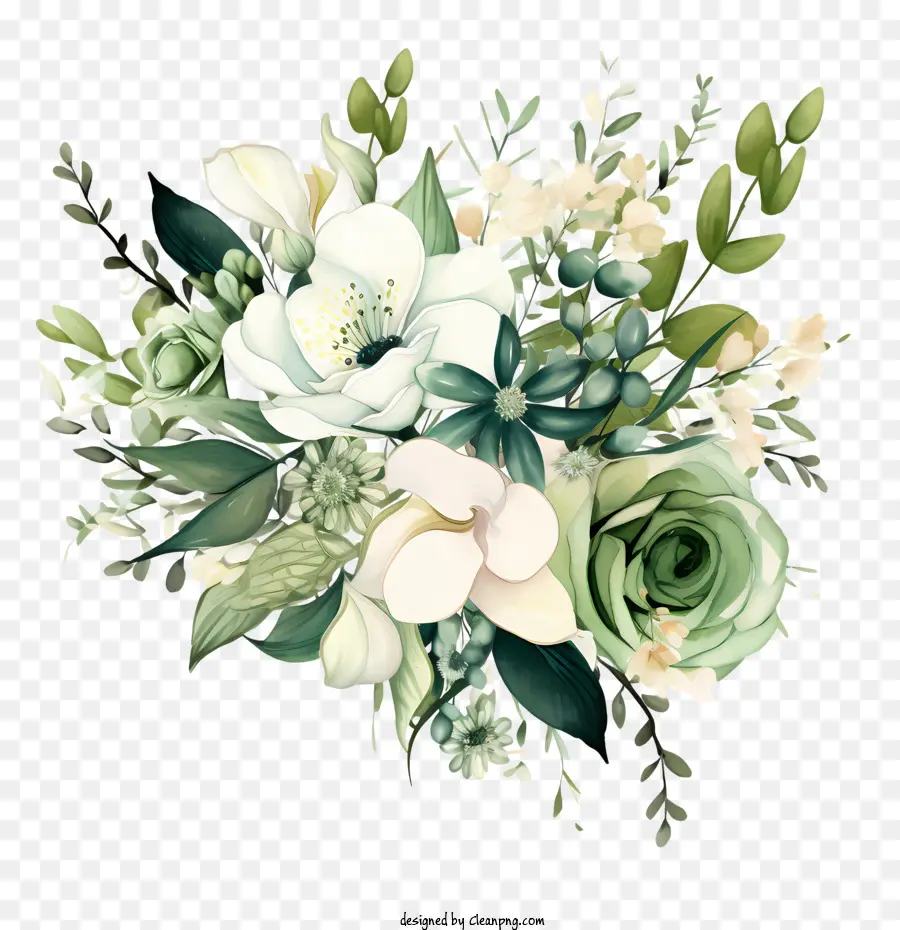 Fleurs De Mariage，Fleurs Blanches PNG