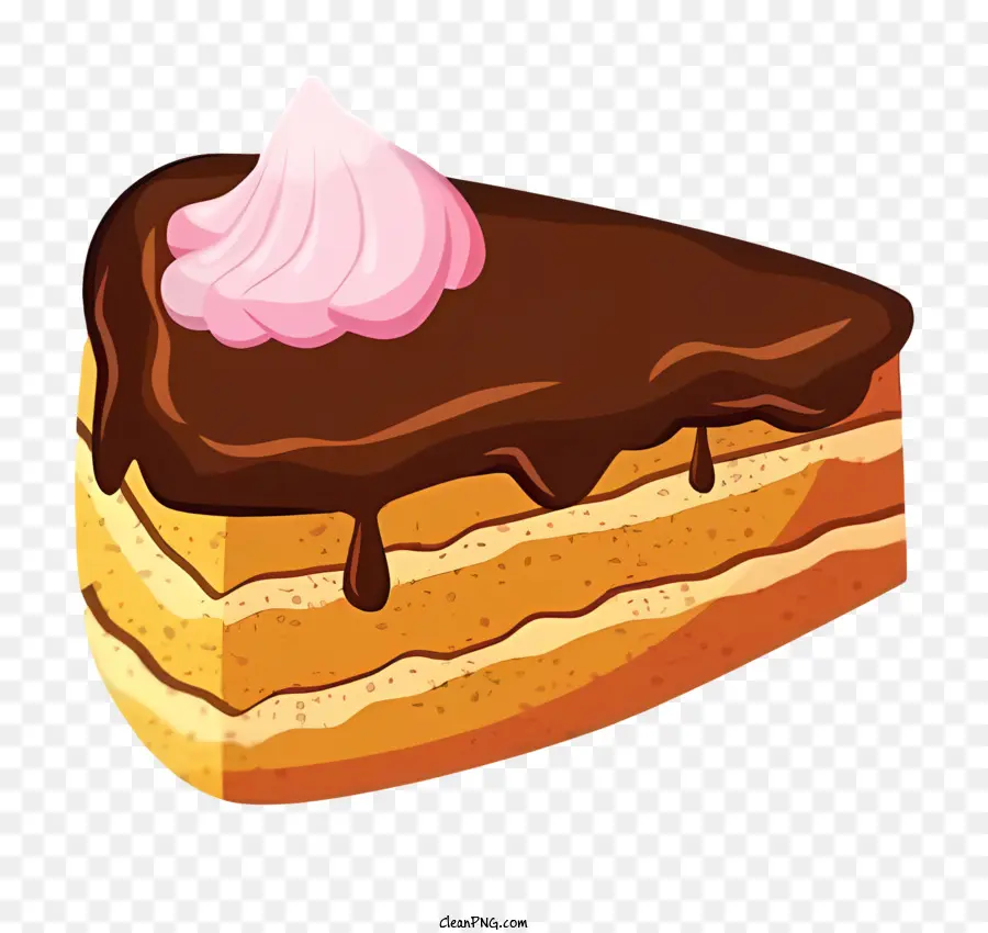 Gâteau Au Chocolat，Glaçage Au Chocolat PNG