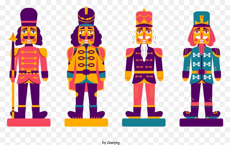 Figurines Colorées，Soldat De Jouet PNG