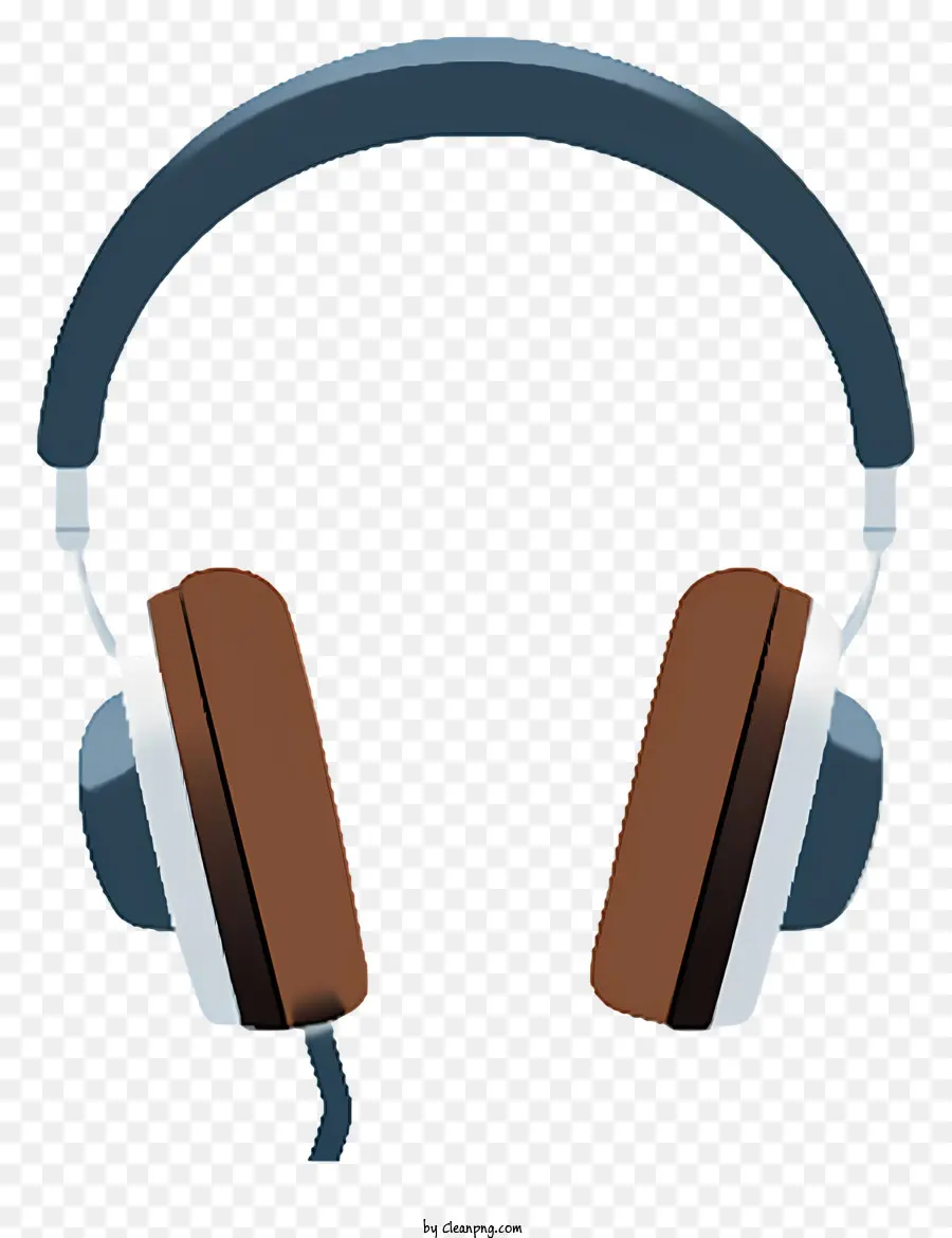 Écouteurs Supra Auriculaires，Casque Bleu PNG