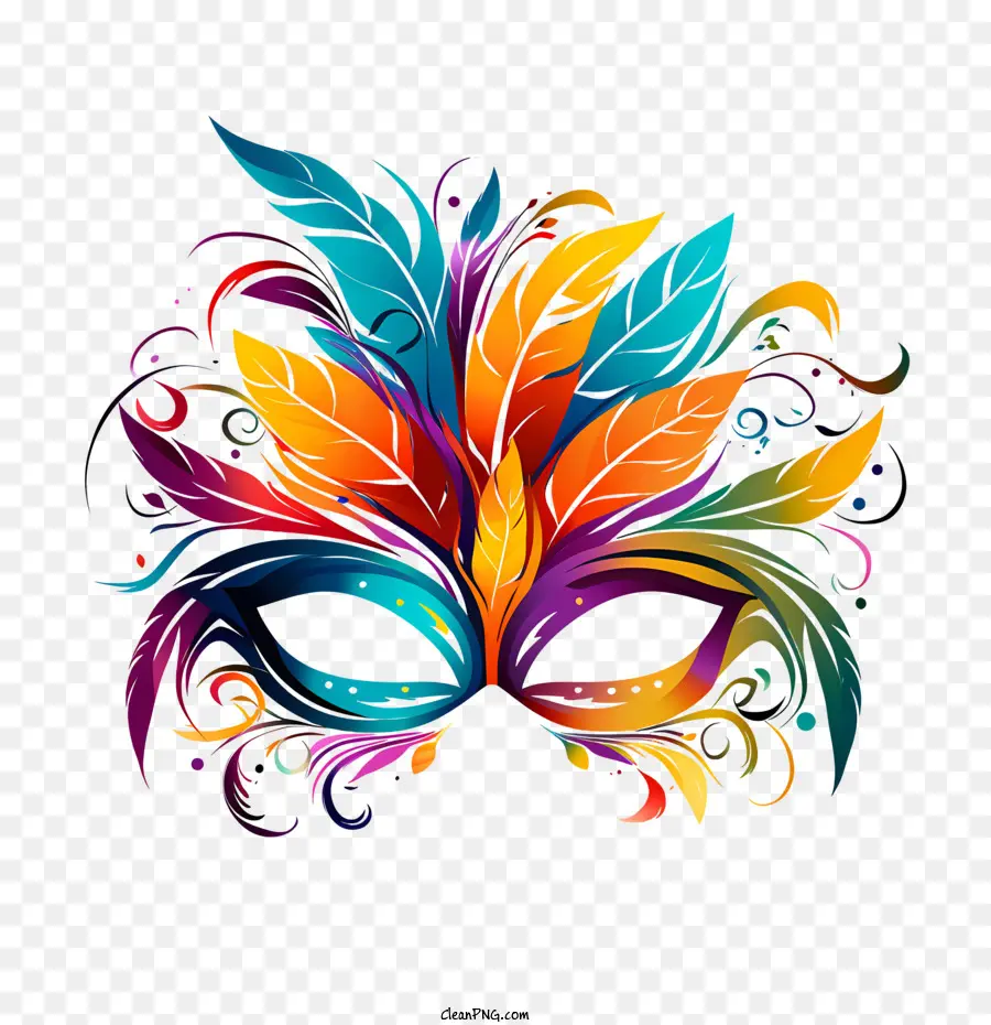 Masque Du Festival Du Carnaval，Mardi Gras Masque PNG