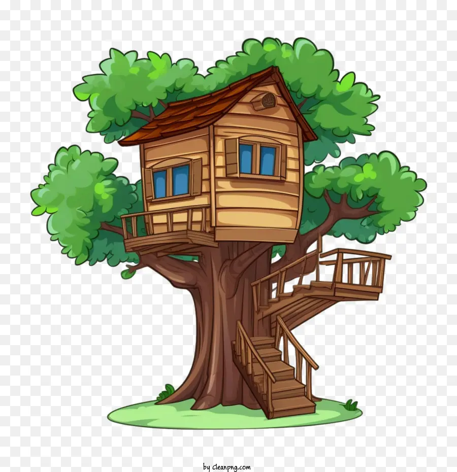 Cabane Dans Les Arbres，Arbre PNG