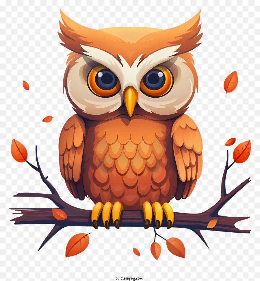 Hibou Mignon，Hibou Coloré PNG