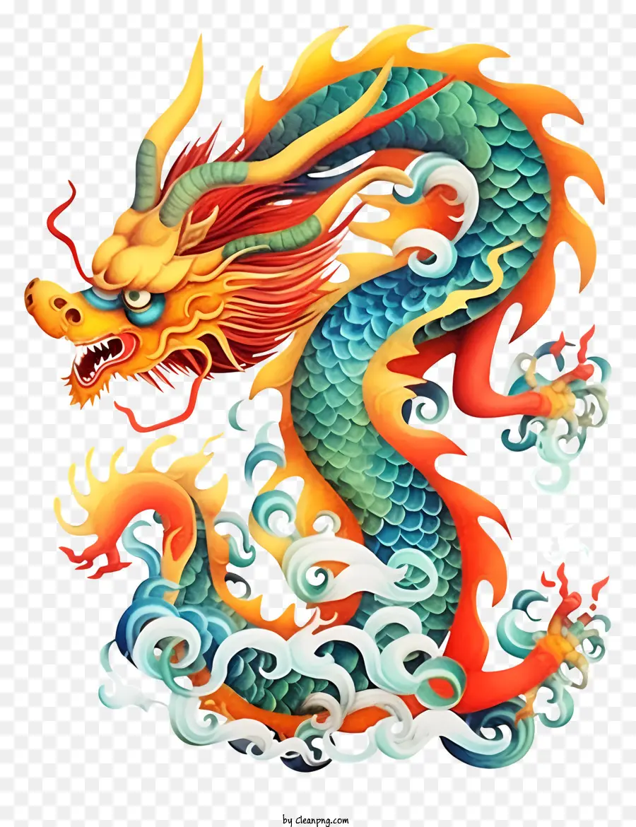 Dragon，Coloré PNG