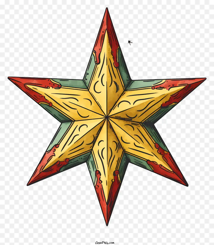Étoile D'or，Le Red Star PNG