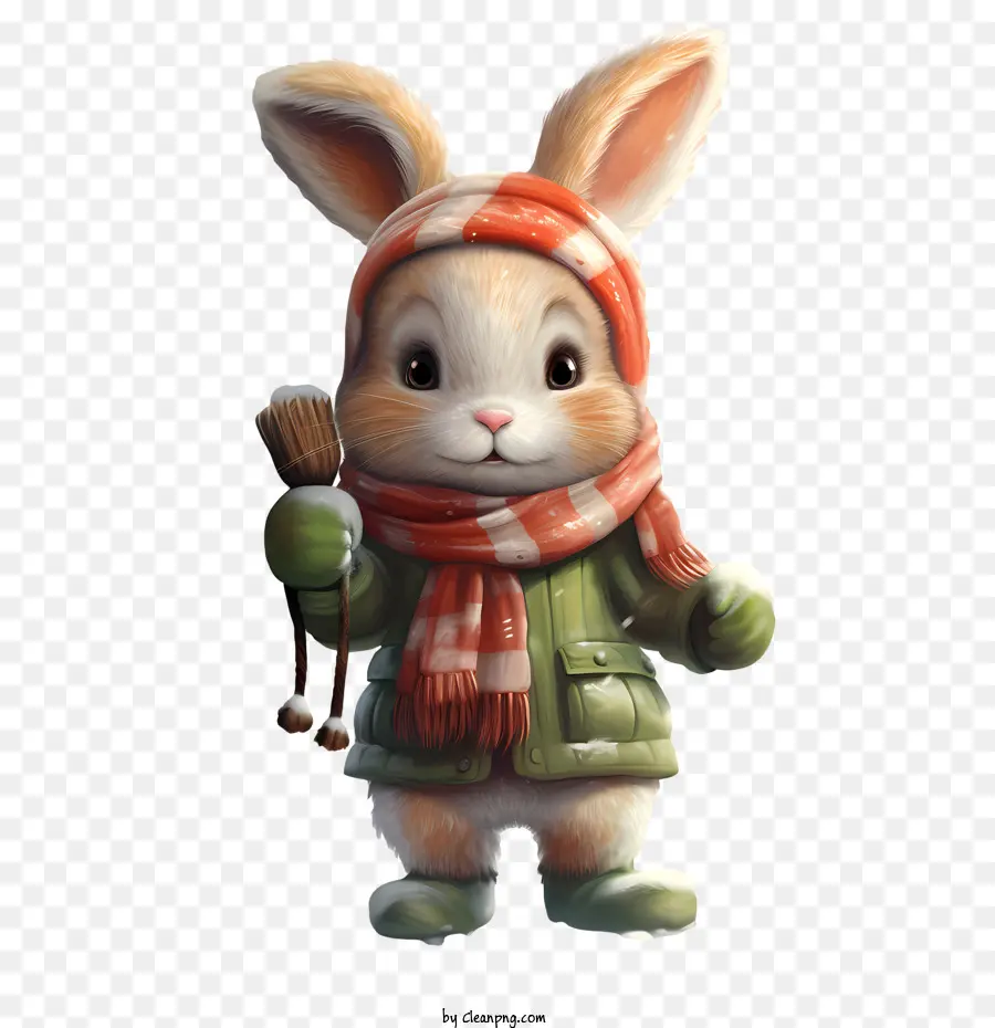 Lapin D'hiver，Lapin Mignon PNG