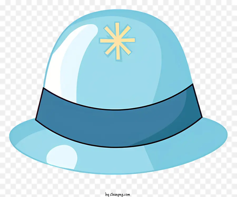 Chapeau Militaire Blanc，Chapeau D'étoile Bleu PNG