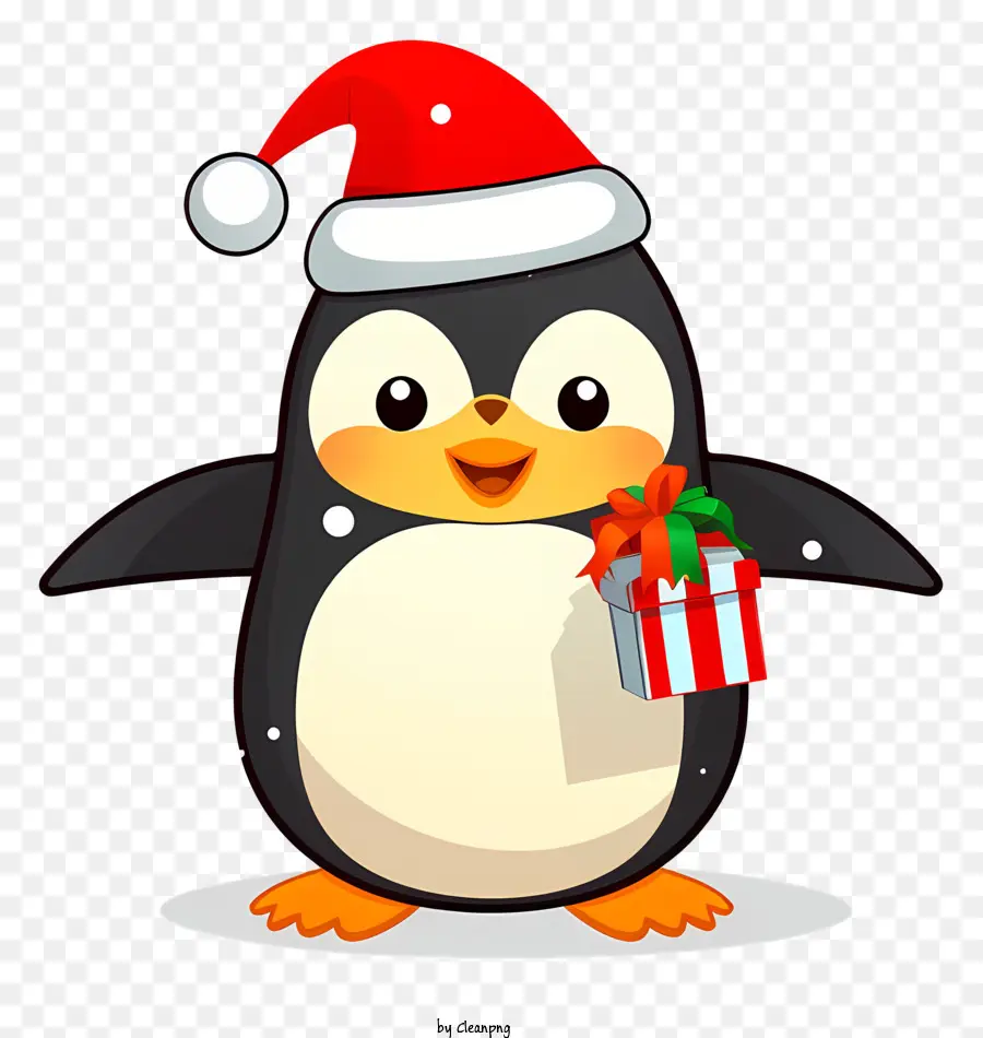 Pingouin De Dessin Animé，Pingouin De Noël PNG