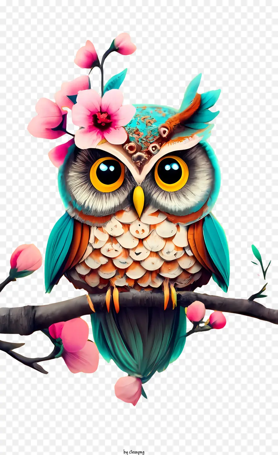 Cartoon Hibou，Mignon PNG