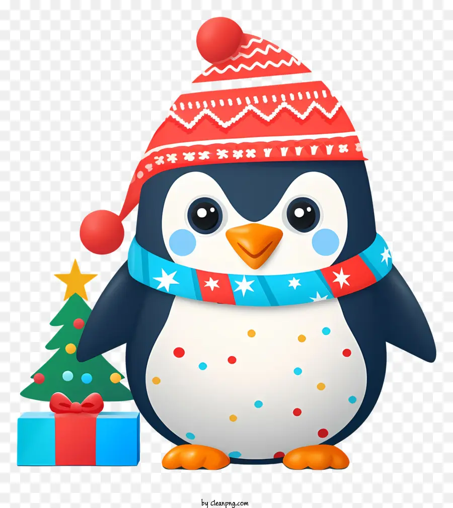 Manchot，Pingouin De Noël PNG