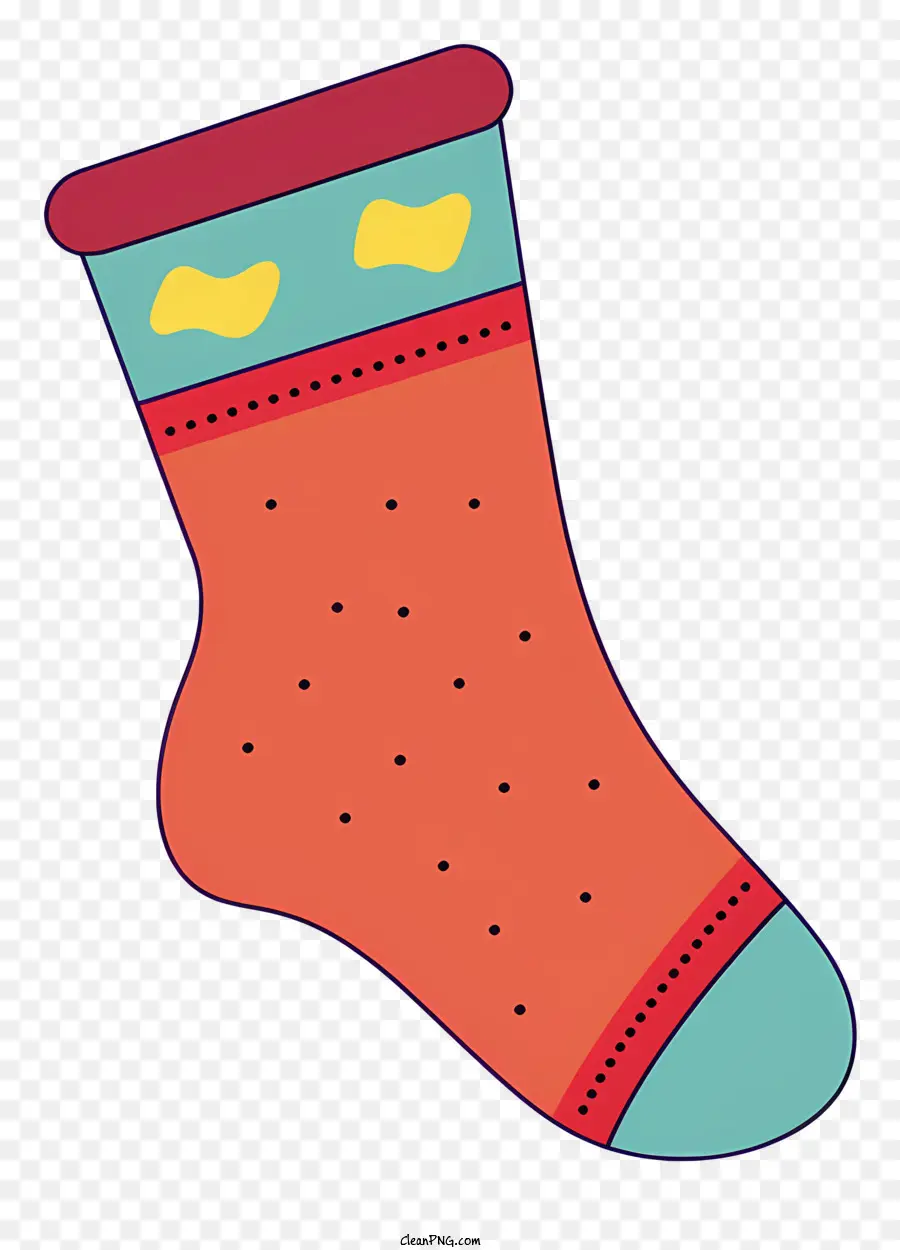 Chaussette，Rouge PNG