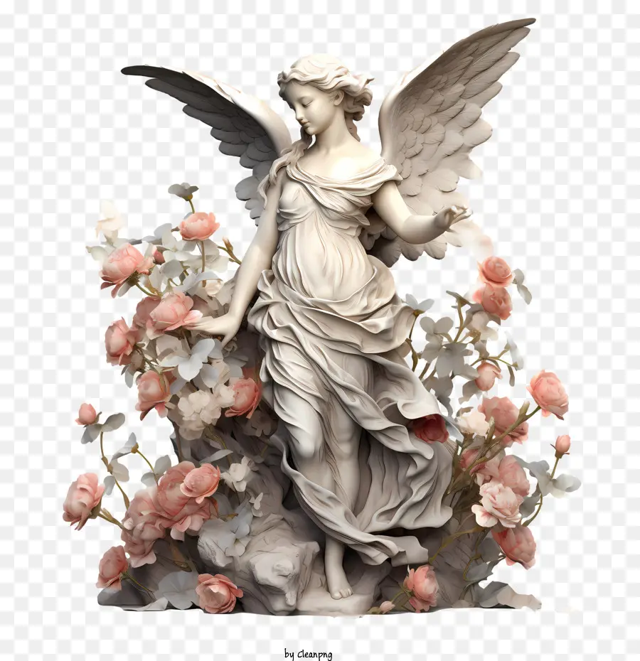 All Saints Day Angel，Statue PNG